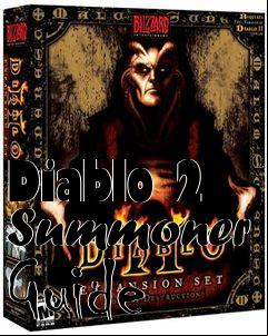 Box art for Diablo 2 Summoner Guide