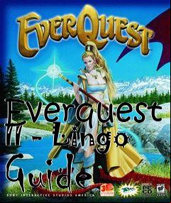 Box art for Everquest II - Lingo Guide